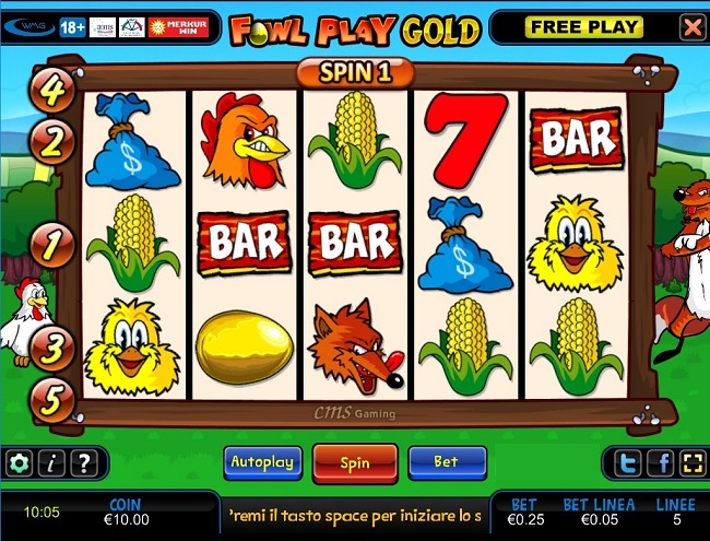 Fowl Play Gold Online Gratis - Gioca Gratis alla Slot Machine Gallina